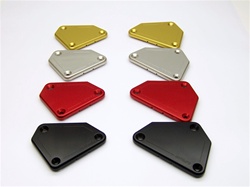 This is a pair of NEW billet brake and clutch reservoir covers for all Ducati 749/999.